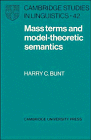 Mass Terms and Model-Theoretic Semantics