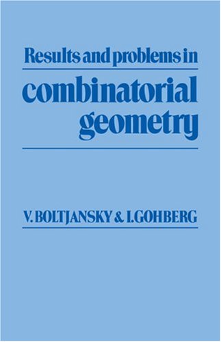 Results And Problems In Combinatorial Geometry