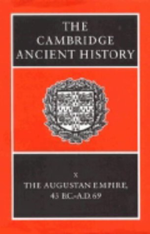 The Cambridge Ancient History, Vol 10