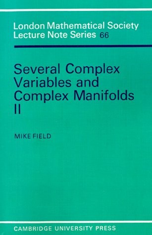 Several Complex Variables and Complex Manifolds