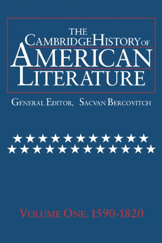 The Cambridge History of American Literature