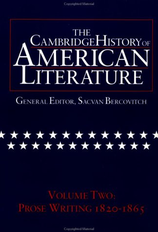 The Cambridge History of American Literature, Volume 2