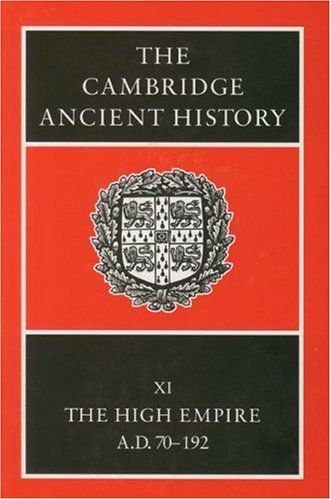 The Cambridge Ancient History, Volume 12