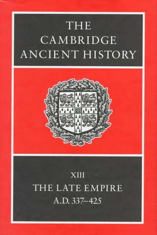 The Cambridge Ancient History, Vol 13