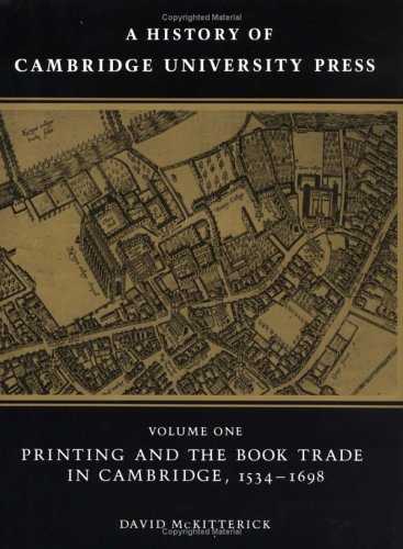 A History of Cambridge University Press