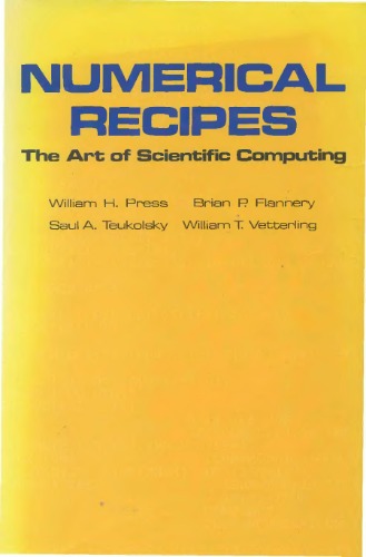 Numerical Recipes Example Book FORTRAN