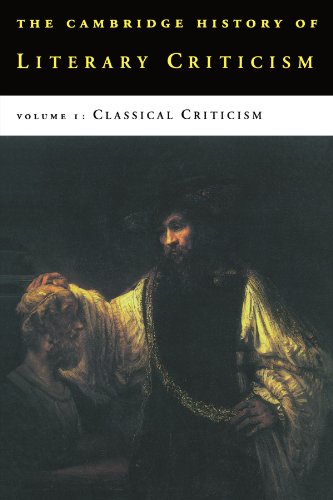 The Cambridge History of Literary Criticism, Volume 1