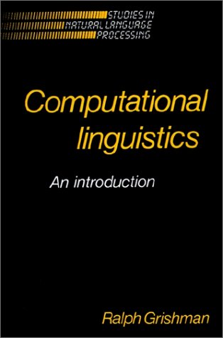 Computational Linguistics