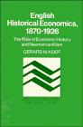 English Historical Economics, 1870-1926