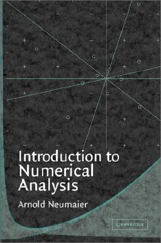 Introduction to Numerical Analysis