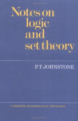 Notes on Logic and Set Theory