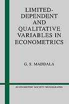 Limited-Dependent and Qualitative Variables in Econometrics