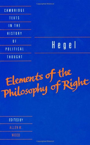 Elements of the Philosophy of Right