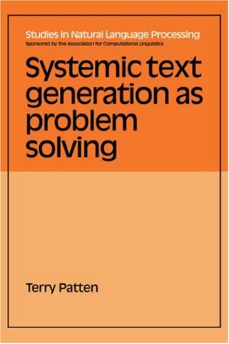 Systemic Text Generation As Problem Solving