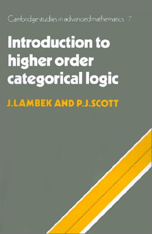 Introduction to Higher Order Categorical Logic