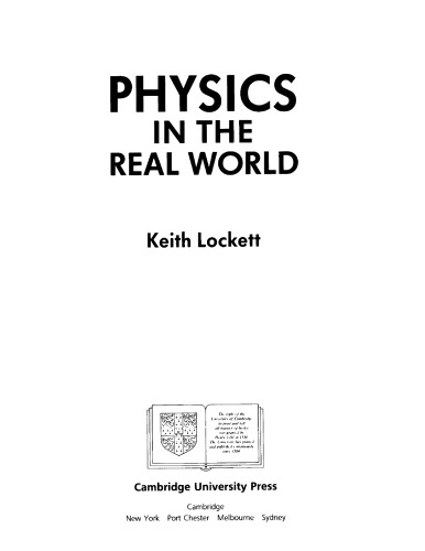 Physics In The Real World