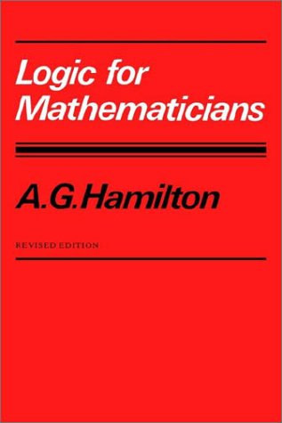 Logic for Mathematicians