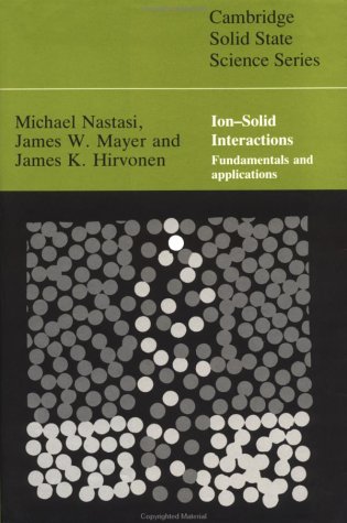 Ion-Solid Interactions