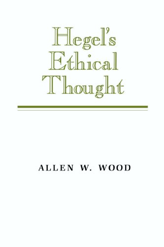 Hegel's Ethical Thought