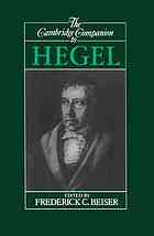 The Cambridge Companion to Hegel