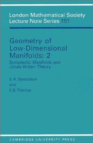 Geometry of Low-Dimensional Manifolds