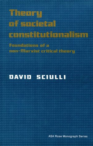 Theory of Societal Constitutionalism