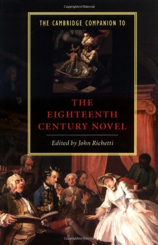 The Cambridge Companion to the Eighteenth-Century Novel