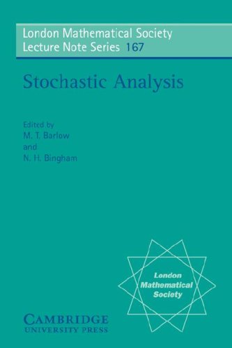 Stochastic Analysis