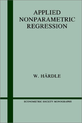 Applied Nonparametric Regression