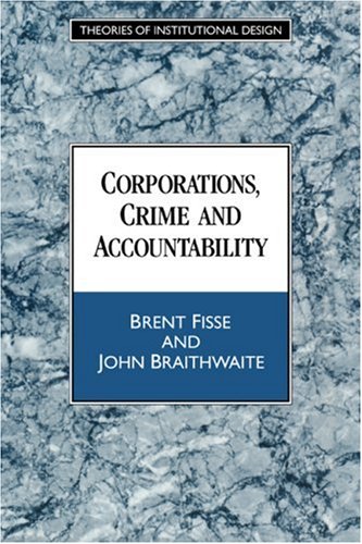 Corporations, Crime and Accountability