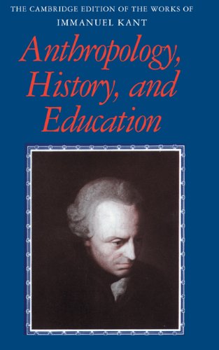 Anthropology, History and Education