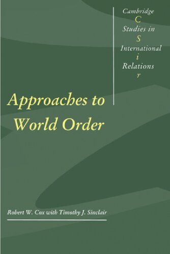 Approaches to World Order