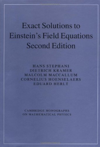 Exact Solutions of Einstein's Field Equations