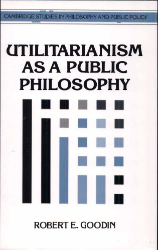 Utilitarianism as a Public Philosophy