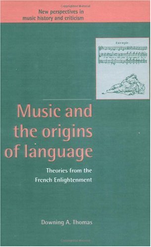 Music and the Origins of Language