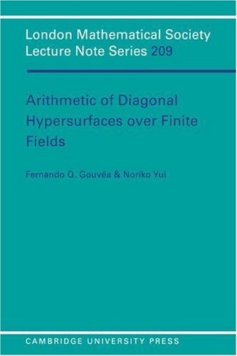 Arithmetic of Diagonal Hypersurfaces Over Finite Fields