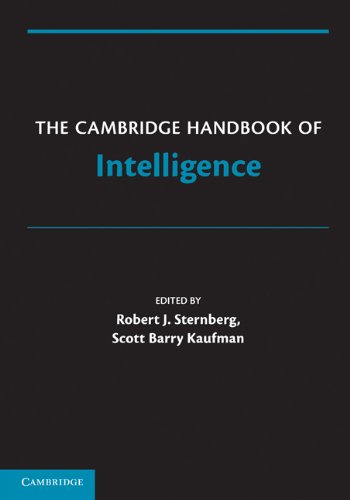 The Cambridge Handbook of Intelligence