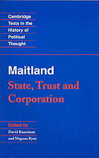 State, Trust and Corporation