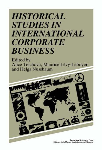 Historical Studies in International Corporate Business