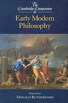 The Cambridge Companion to Early Modern Philosophy