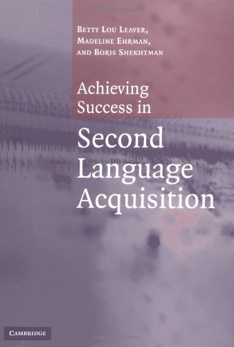Achieving Success in Second Language Acquisition