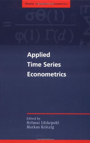 Applied Time Series Econometrics