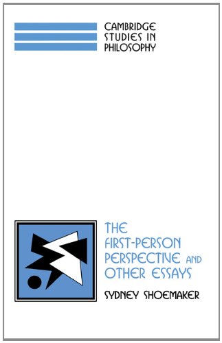 The First Person Perspective And Other Essays