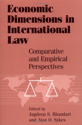 Economic Dimensions in International Law