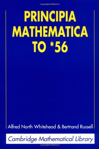 Principia Mathematica to '56