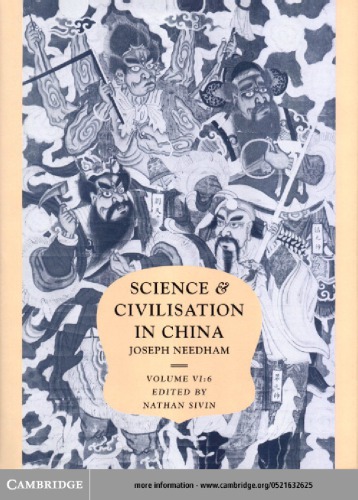 Science and Civilisation in China, Volume 6