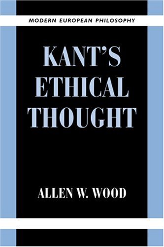 Kant's Ethical Thought