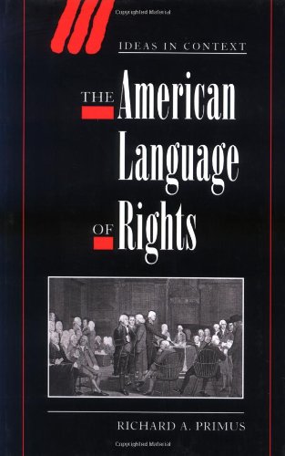 The American Language of Rights