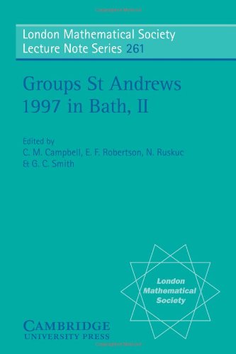 Groups St Andrews 1997 in Bath