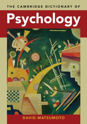 The Cambridge Dictionary of Psychology